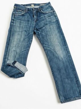 Citizens Of Humanity Evans Jeans Selvedge Denim Mens Size 30x30 Blue 6014-003